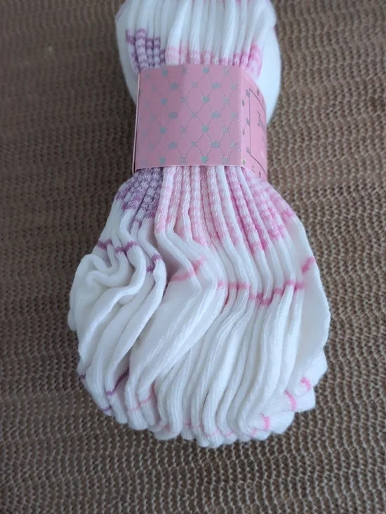 Juicy Couture No-Show Socks Pack Of 10 New - Picture 4 of 5